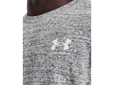 UNDER ARMOUR Herren Langarm Rival Terry LC Crew Weiß