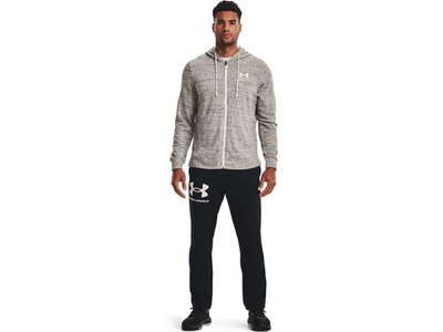 UNDER ARMOUR Herren Langarm RIVAL TERRY LC FZ Weiß