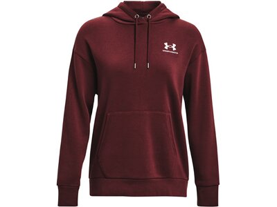 UNDER ARMOUR Damen Kapuzensweat ESSENTIAL FLEECE HOODIE Rot