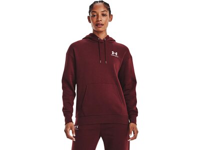 UNDER ARMOUR Damen Kapuzensweat ESSENTIAL FLEECE HOODIE Rot