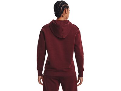 UNDER ARMOUR Damen Kapuzensweat ESSENTIAL FLEECE HOODIE Rot