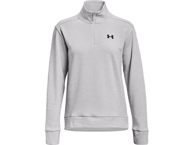 UNDER ARMOUR Damen Sweatshirt ARMOUR FLEECE QZ Grau