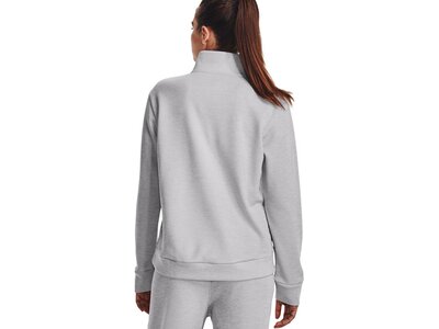 UNDER ARMOUR Damen Sweatshirt ARMOUR FLEECE QZ Grau