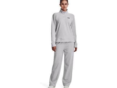 UNDER ARMOUR Damen Sweatshirt ARMOUR FLEECE QZ Grau