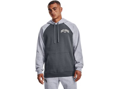 UNDER ARMOUR Herren Kapuzensweat UA RIVAL WM COLORBLOCK HD Grau