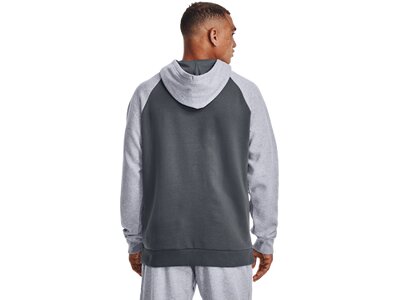 UNDER ARMOUR Herren Kapuzensweat UA RIVAL WM COLORBLOCK HD Grau