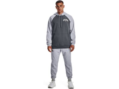 UNDER ARMOUR Herren Kapuzensweat UA RIVAL WM COLORBLOCK HD Grau