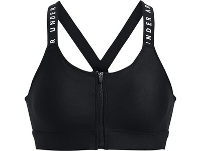 UNDER ARMOUR Damen BH UA INFINITY HIGH BRA ZIP Schwarz