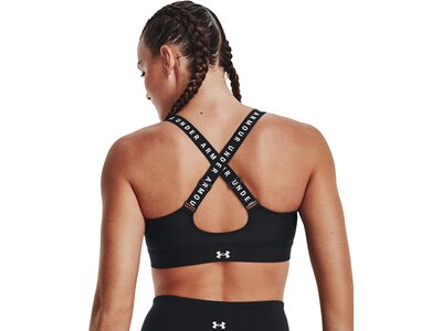 UNDER ARMOUR Damen BH UA INFINITY HIGH BRA ZIP Schwarz