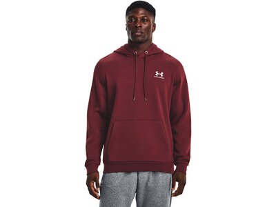 UNDER ARMOUR Herren Kapuzensweat UA ESSENTIAL FLEECE HOODIE Rot