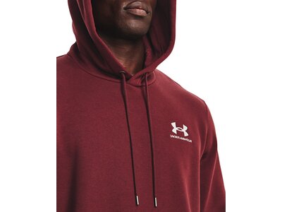 UNDER ARMOUR Herren Kapuzensweat UA ESSENTIAL FLEECE HOODIE Rot