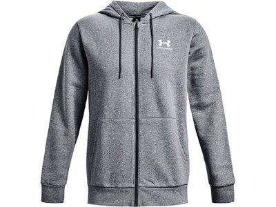 UNDER ARMOUR Herren Kapuzensweat UA ESSENTIAL FLEECE FZ HOOD Grau