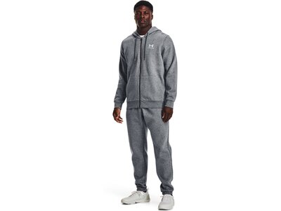 UNDER ARMOUR Herren Kapuzensweat UA ESSENTIAL FLEECE FZ HOOD Grau