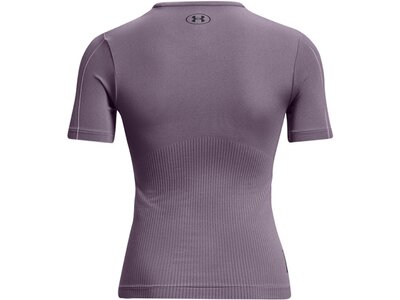 UNDER ARMOUR Damen Shirt UA RUSH SEAMLESS SS Lila