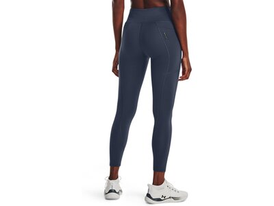 UNDER ARMOUR Damen Tight UA RUSH ANKLE LEGGING Grau