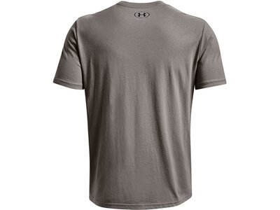 UNDER ARMOUR Herren Shirt UA TRAINING OVERLAY SS Grau