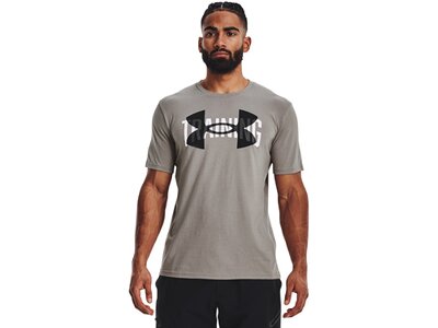 UNDER ARMOUR Herren Shirt UA TRAINING OVERLAY SS Grau