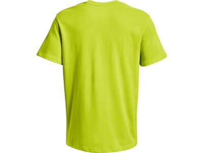 UNDER ARMOUR Herren Shirt UA LOGO EMB HEAVYWEIGHT SS Gelb