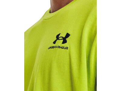 UNDER ARMOUR Herren Shirt UA LOGO EMB HEAVYWEIGHT SS Gelb