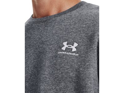 UNDER ARMOUR Herren Sweatshirt UA ESSENTIAL FLEECE CREW Grau