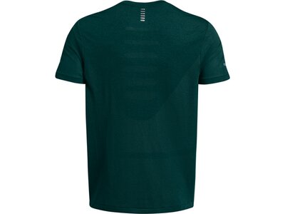 UNDER ARMOUR Seamless Stride Kurzarm-Oberteil für Herren Grün