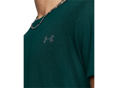 UNDER ARMOUR Seamless Stride Kurzarm-Oberteil für Herren Grün