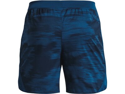 UNDER ARMOUR Herren Shorts UA LAUNCH 5'' PRINTED SHORT Blau