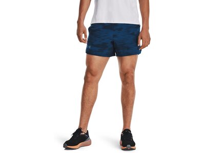 UNDER ARMOUR Herren Shorts UA LAUNCH 5'' PRINTED SHORT Blau
