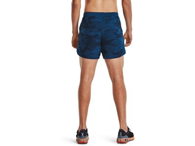 UNDER ARMOUR Herren Shorts UA LAUNCH 5'' PRINTED SHORT Blau