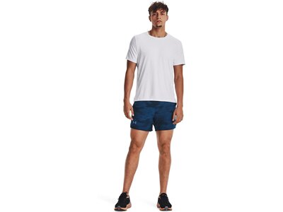 UNDER ARMOUR Herren Shorts UA LAUNCH 5'' PRINTED SHORT Blau