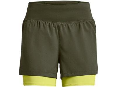 UNDER ARMOUR Damen Shorts UA RUN ELITE 2IN1 SHORT Grau