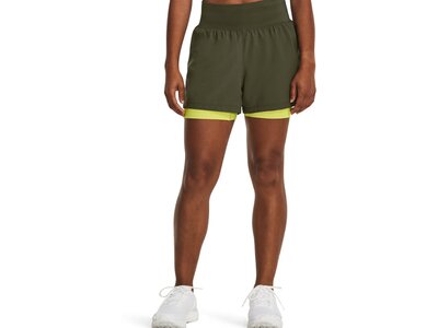 UNDER ARMOUR Damen Shorts UA RUN ELITE 2IN1 SHORT Grau