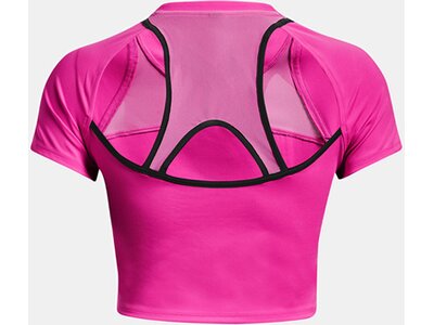 UNDER ARMOUR Damen T-Shirt UA RUN ANYWHERE CROP SS Pink