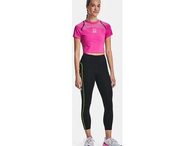 UNDER ARMOUR Damen T-Shirt UA RUN ANYWHERE CROP SS Pink