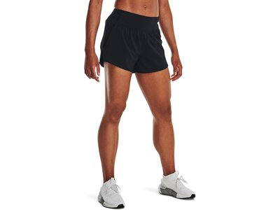 UNDER ARMOUR Damen Shorts FLEX WOVEN 2-IN-1 SHORT Schwarz