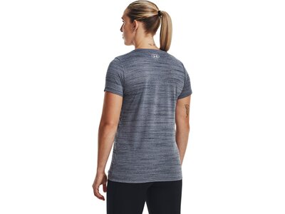 UNDER ARMOUR Damen Shirt UA TECH TIGER SSC Grau