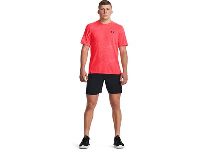 UNDER ARMOUR Herren Shirt UA TECH VENT JACQUARD SS Rot