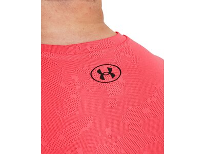 UNDER ARMOUR Herren Shirt UA TECH VENT JACQUARD SS Rot