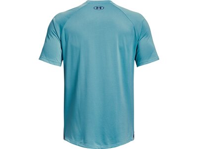 UNDER ARMOUR Herren Shirt UA TECH FADE SS Blau