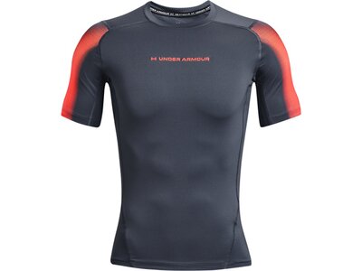 UNDER ARMOUR Herren Shirt UA HG ARMOUR NOVELTY SS Grau