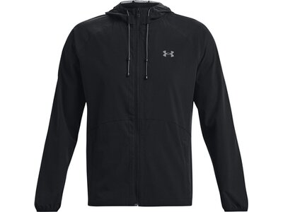 UNDER ARMOUR Herren Kapuzensweat UA Stretch Woven Windbreaker Schwarz