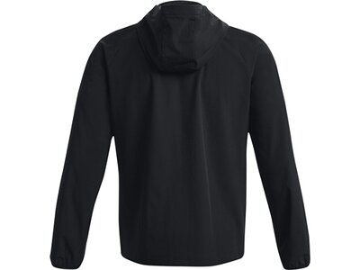 UNDER ARMOUR Herren Kapuzensweat UA Stretch Woven Windbreaker Schwarz