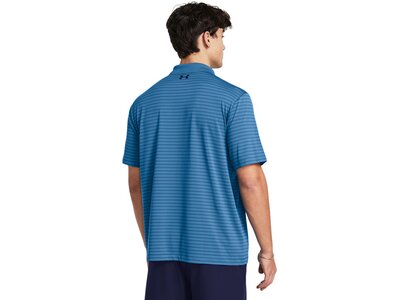 UNDER ARMOUR Herren Polo UA PERF 3.0 STRIPE POLO Blau