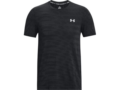 UNDER ARMOUR Herren Shirt UA SEAMLESS RIPPLE SS Schwarz