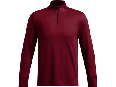 UNDER ARMOUR Herren Sweatshirt QUALIFIER RUN 1/4 ZIP Rot