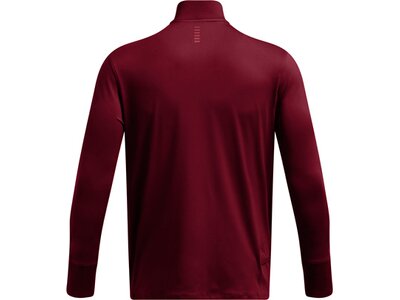 UNDER ARMOUR Herren Sweatshirt QUALIFIER RUN 1/4 ZIP Rot