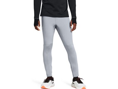 UNDER ARMOUR Herren Tights QUALIFIER ELITE COLD TIGHT Silber