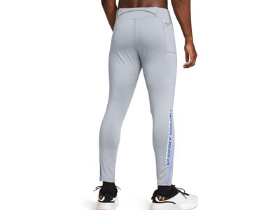 UNDER ARMOUR Herren Tights QUALIFIER ELITE COLD TIGHT Silber