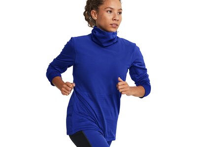 UNDER ARMOUR Damen Rollkragen UA QUALIFIER COLD FUNNEL Blau