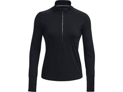 UNDER ARMOUR Damen Sweatshirt UA QUALIFIER RUN 1/2 ZIP Schwarz